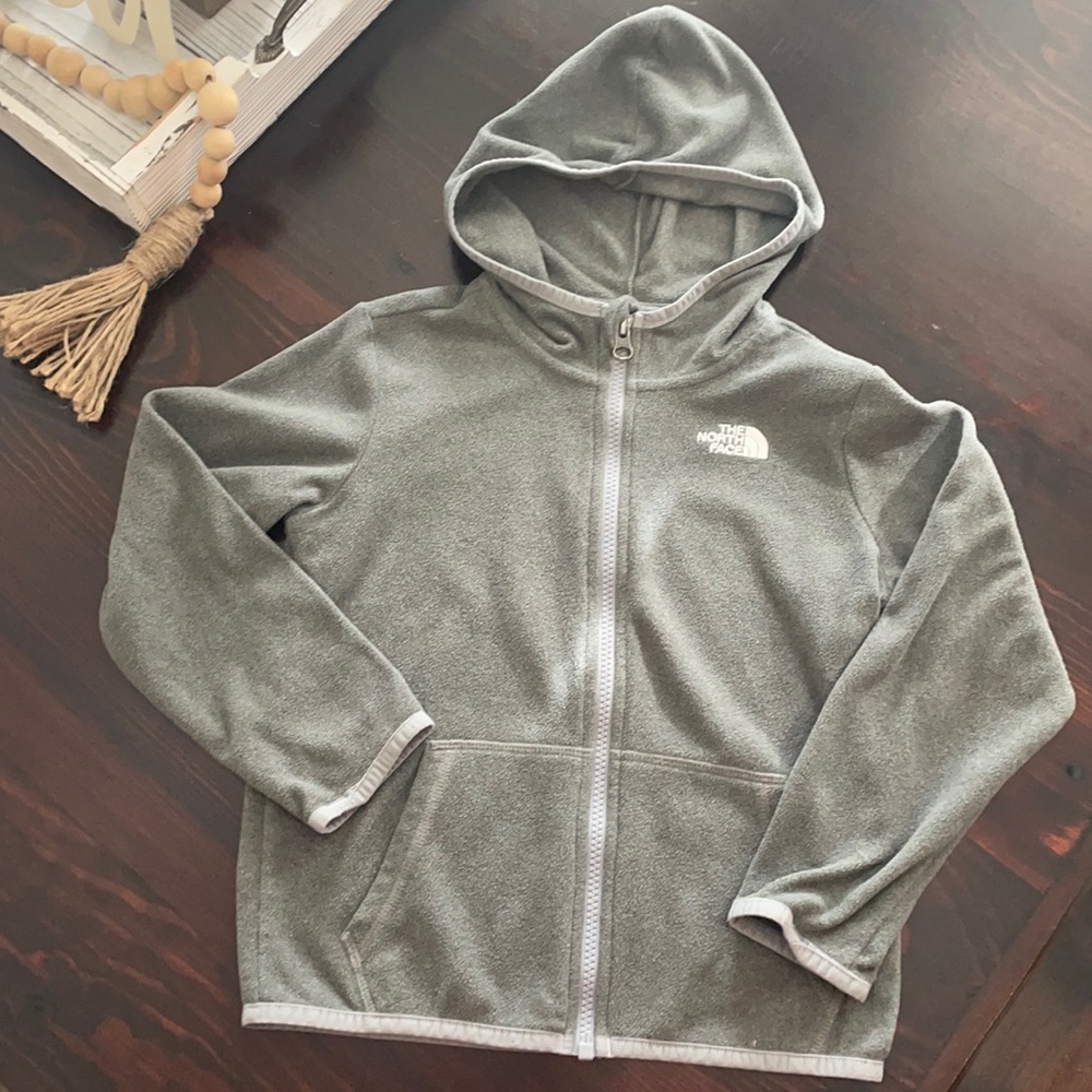Little boys NorthFace fleece hoodie